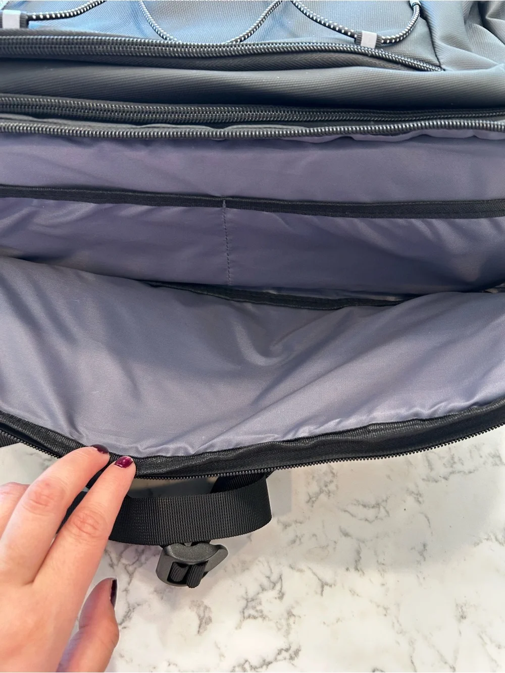 Mosiso Black Travel Bag Backpack